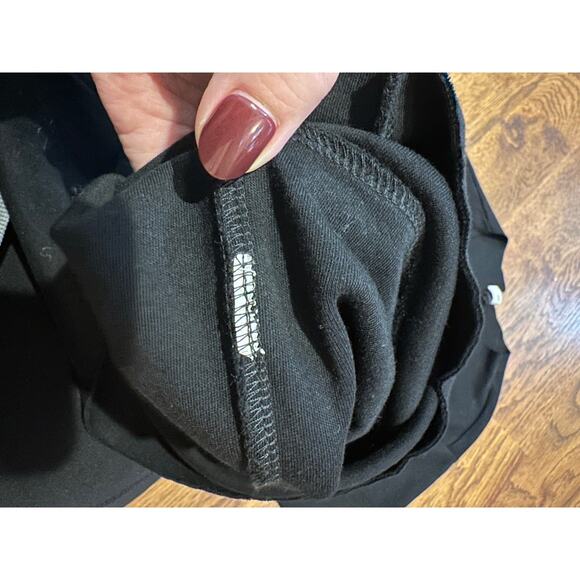 Zara Trafaluc Knit V Neck Shift Dress – Black, Size Small Minimalist Chic - Picture 6 of 8